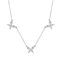 Collar Mujer in Plata Cubic Zirconia NMRWR40